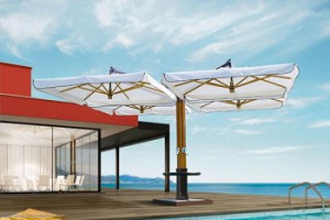 Solskydd parasol av akryl QU77A 700x700