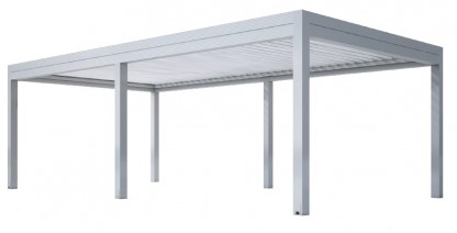 Solskydd pergola Bioclimatic twist grundläggande, modul 6 inlägg 